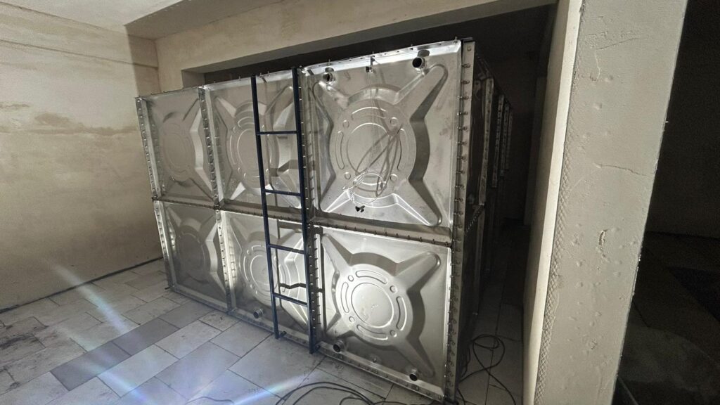 Galvaniz ve paslanmaz çelik modüler su depoları-15