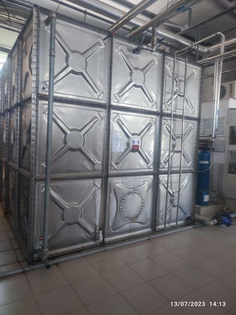 Galvaniz ve paslanmaz çelik modüler su depoları-21