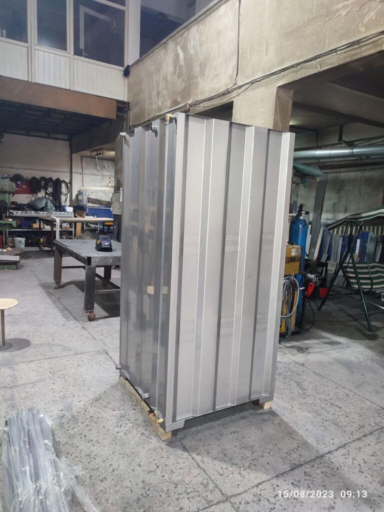 Prizmatik kaynaklı paslanmaz çelik su deposu-20